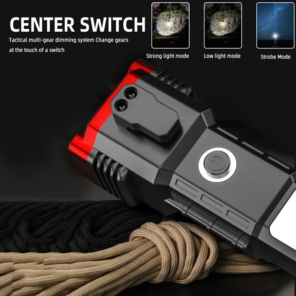 Omni Cop Flashlight, Super Bright LED Flashlight With Safety Hammer, Portable Work Light, Outdoor Adventure Lighting, Long Distance Beam Rescue Flashlight, Multifunctional 4 Modes Flashlight, Torch with Hammer Window Glass and Seat Belt Cutter Omni Cop Flashlight, Super Bright LED Flashlight With Safety Hammer, Portable Work Light, Outdoor Adventure Lighting, Long Distance Beam Rescue Flashlight, Multifunctional 4 Modes Flashlight, Torch with Hammer Window Glass and Seat Belt Cutter